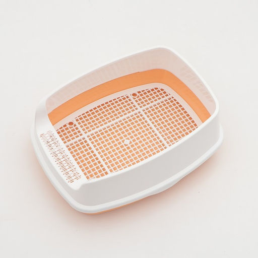 Туалет Айша S с высоким бортом и сеткой, 45 х 35 х 18,5 см, бежевый - Simaland фото 4