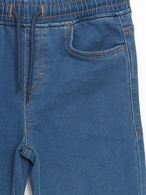 Beli Lastikli Slim Fit Erkek ?ocuk Jean Pantolon - Waikiki фото 2