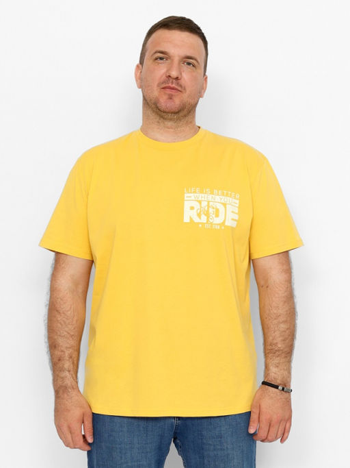 CRB wear/CSLM 60289-30 Футболка мужская,желтый/Ex.Cherubino
