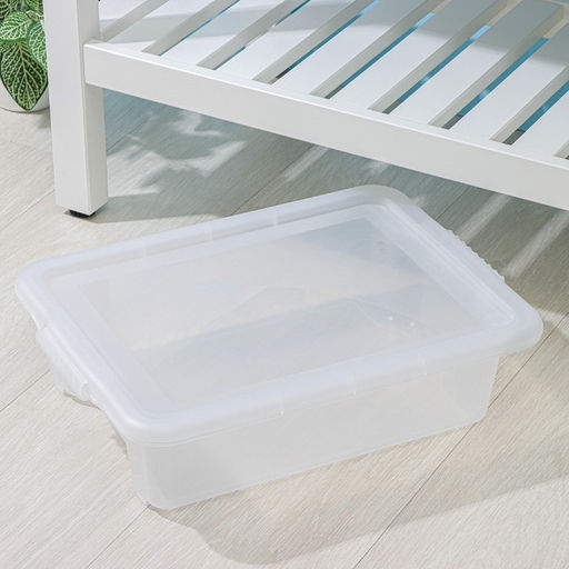 Контейнер для хранения с крышкой Porter, 8 л, 42.7×31.5×11.1 см, прозрачный