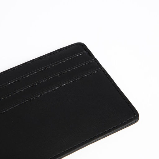 Картхолдер, на 3 карты, отделение для купюр, чёрный