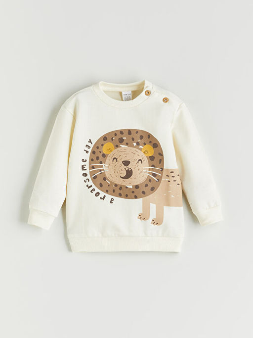 Erkek Bebek Sweatshirt ve E?ofman Alt 2li