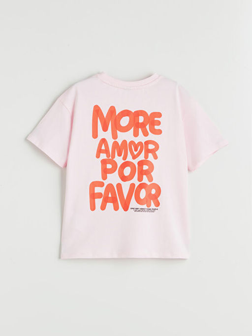 Bisiklet Yaka K?z ?ocuk Ti??rt