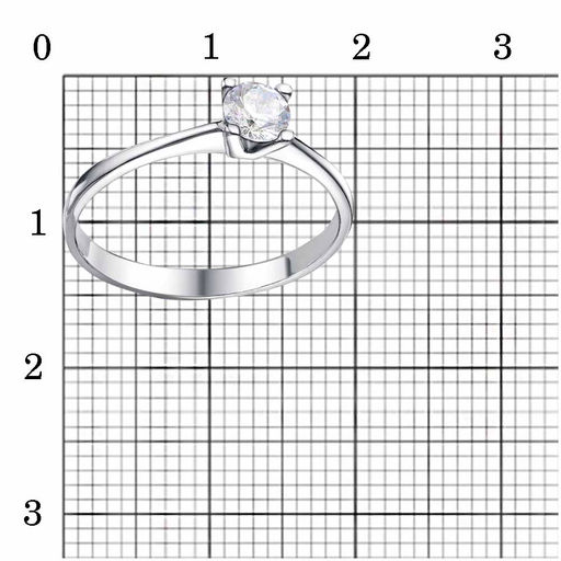 КОЛЬЦО 24814652Плф - Красная пресня фото 2