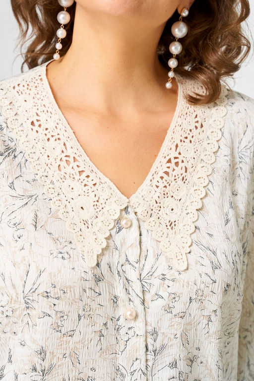 Блуза Svetlana Style 2304 молочный принт