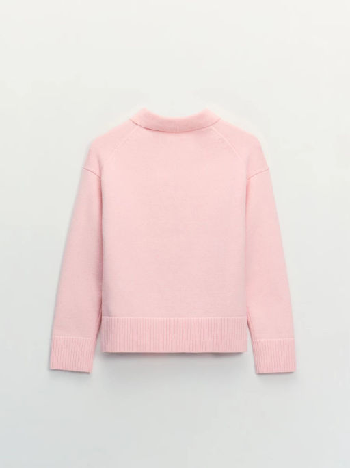 Джемпер поло с молнией / Zarina  фото 7