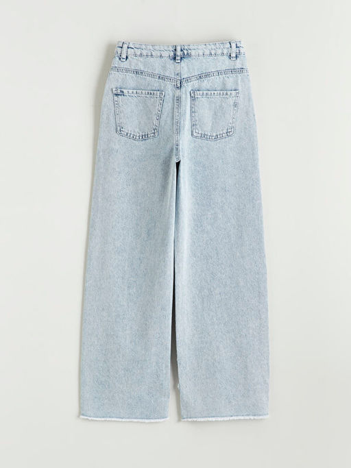 Wideleg K?z ?ocuk Jean Pantolon