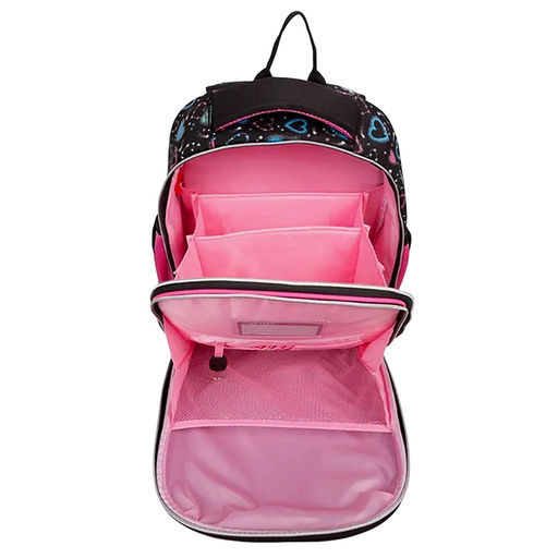 Рюкзак "Choice Lite. Cute Husky" школьный жесткий 38x29x17 см (17 л) вес 800 г, 1 отделение на молнии с разделителями для учебников, 1 отделение с органайзером, 2 боковых кармана сеткой на резинке
