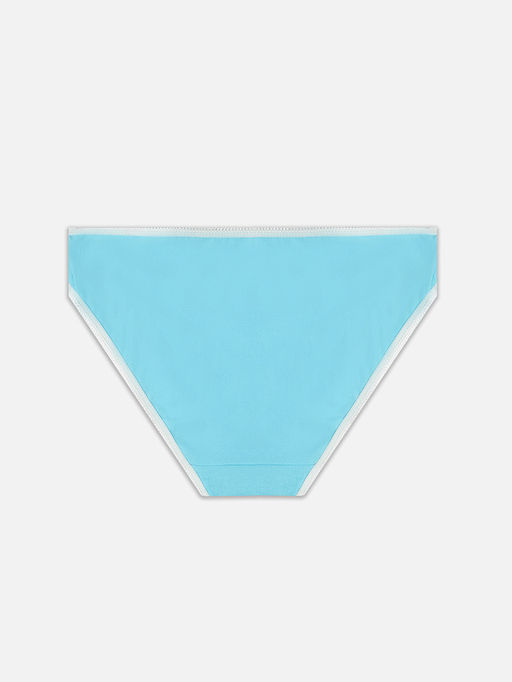 Цена за 2 штуки! Трусы слипы для девочек голубые с принтом - Mark formelle фото 2