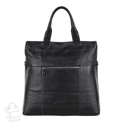 Сумка женская кожаная 98215-1P black Velina Fabbiano-Safena  фото 4