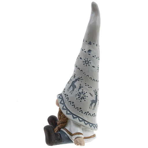 Фигурка декоративная "Гном", L8 W7,5 H17 см, 4в.