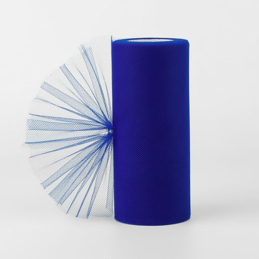 Фатин, 15 см, 23±1 м, 11±1 г/м², тёмно-синий №26