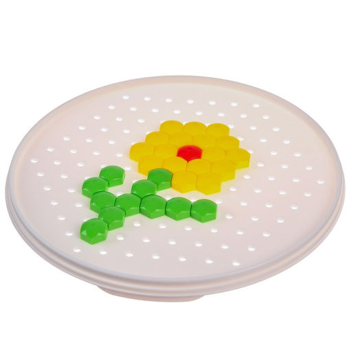 Мозаика круглая Маша и Медведь, 80 фишек, 4 цвета - Iq-zabiaka фото 5