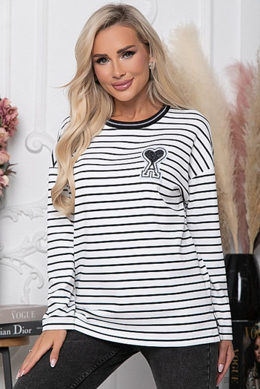 Джемпер - тельняшка 41888 - Avili фото 3