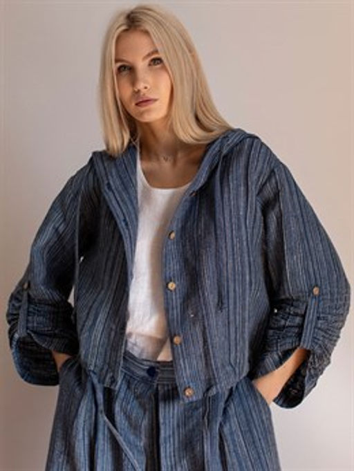 Жакет лен 60%, хлопок 40%