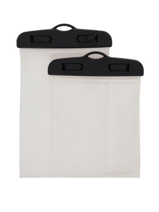 Набор водонепроницаемых чехлов для телефона, 2 штуки, размер 20×11 см, чёрные