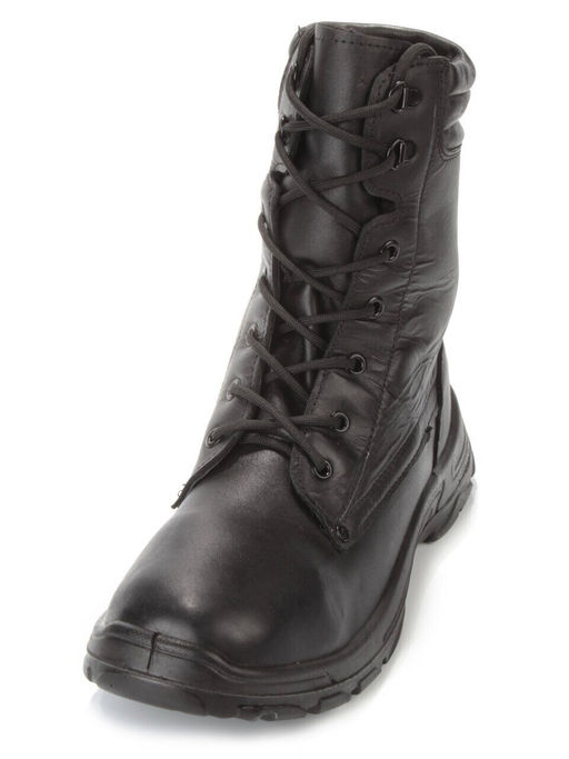 05-9004 BLACK Ботинки зимние мужские (искусственная кожа, искусственный мех) - No name фото 5