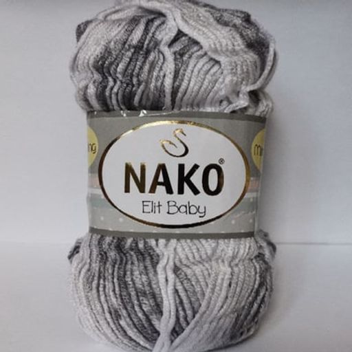 Цена за 5 мотков пряжи ELIT BABY MINI BATIK