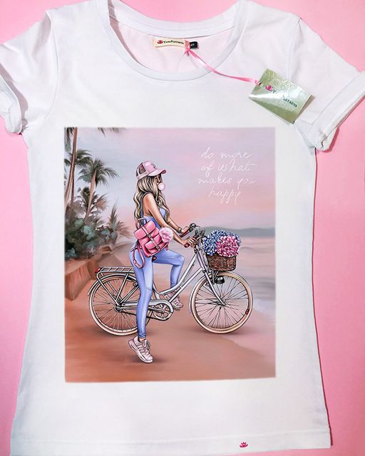 Эксклюзивная футболка Yana Pletneva упаковка плотный Zip пакет!