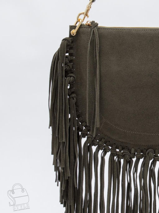 Сумка женская кожаная 990230NN gray Natale Navetta в Новосибирске