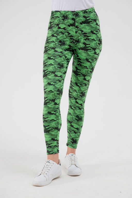Легинсы женские из вискозы Fitness зеленый - Амадэль фото 7