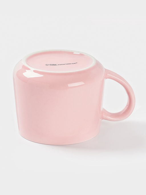 Кружка Доляна «Зайчик», 360 мл, керамика, розовая