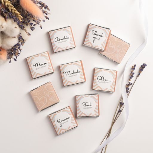 Набор 9 шоколадок Спасибо от души (птичка светлая) - 8 чудо фото 3