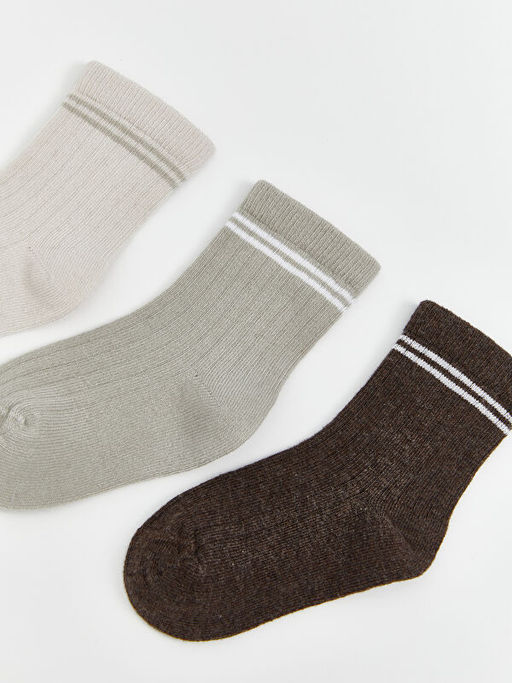 Erkek Bebek Soket ?orap 3l?