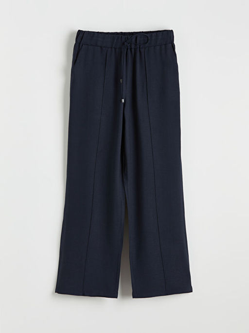 Beli Lastikli Dokulu Kad?n Pantolon