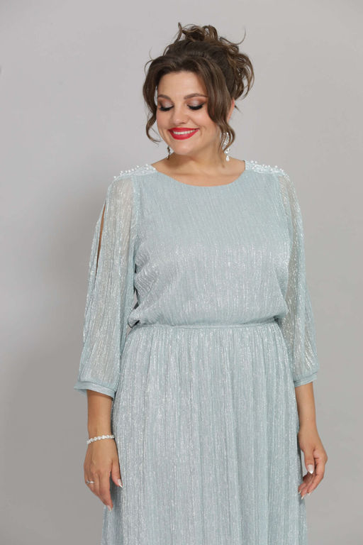 Платье Mira Fashion 5446зS-Р голубой