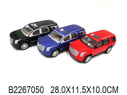 Инерц. 28*11,5*10см "Машинка" (2267050) 3цв. в ассорт., в пакете