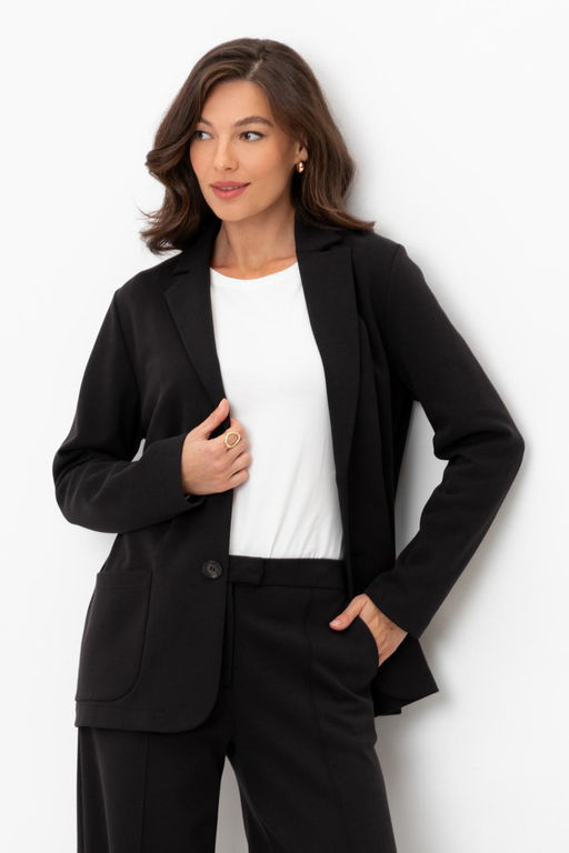 ЕВТ 3241/черный жакет жен