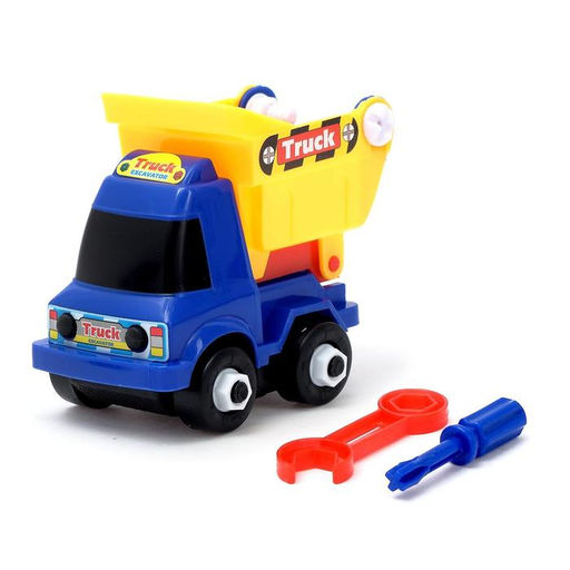 Пластмассовый конструктор Стройтехника, 20 деталь, МИКС - Simaland фото 11