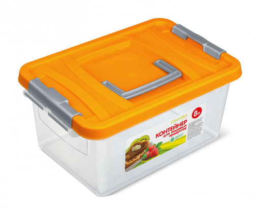 Контейнер для пищевых продуктов 8л арт.С206П/У/МЯТН/ОЛВ