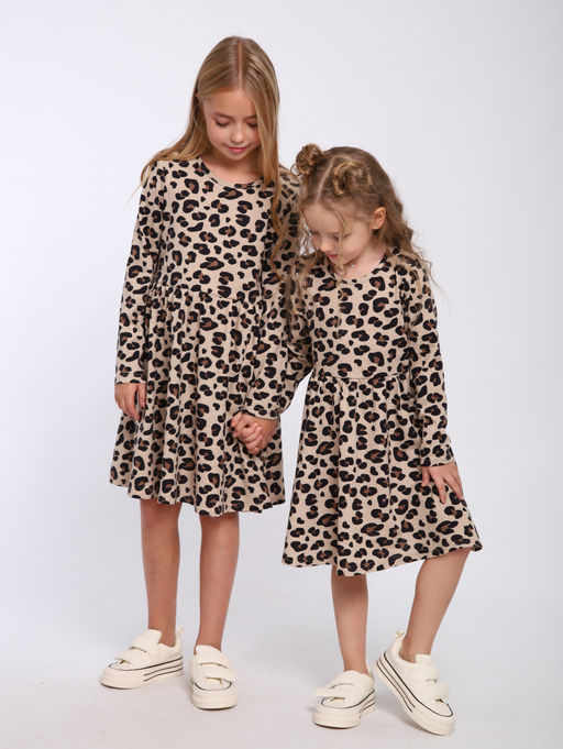 ПЛ163 Платье Злата (леопардовый) - Милаша фото 4
