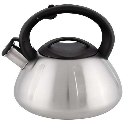 Чайник со свистком 3,0 л нжс, мат. цельномет. арт. MAL-066, 910086