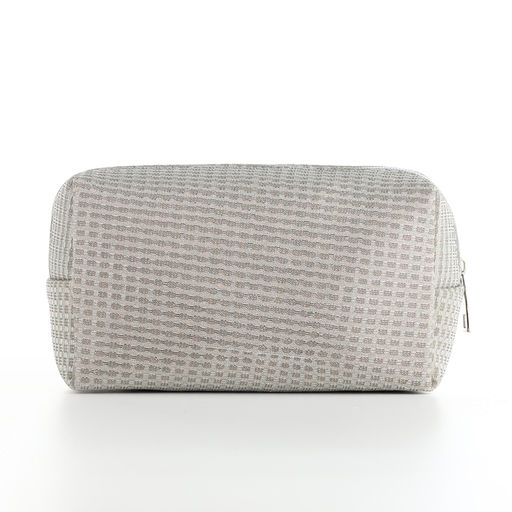 Косметичка на молнии женская, с подкладом, маленькая, серая - Simaland фото 2