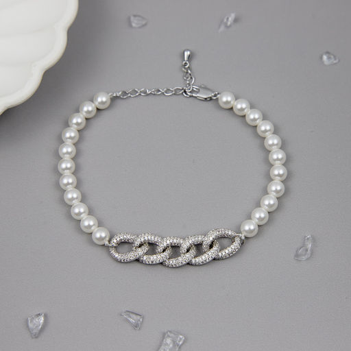 Браслет Арт. 3V-7802-W - MyGemma фото 2