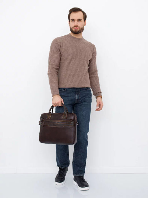 Портфель 4100TR d.brown Tough Ruder