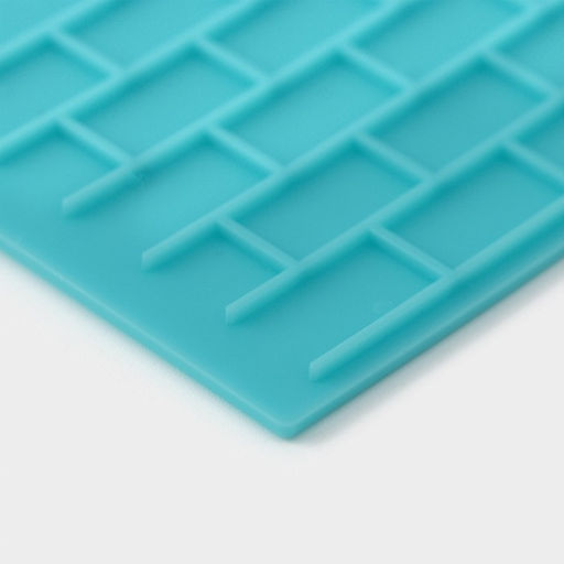 Печати для шоколада и кондитерских изделий Доляна «Дерево», набор 2 шт., пластик, 14.5×7 см, фиолетовые