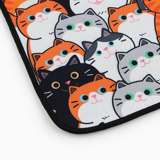 Коврик придверный «Котики», 40×60 см