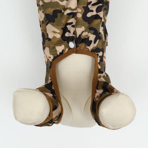 Комбинезон для собак, демисезонный с подкладом, размер S (ДС 25, Ог 37см), камуфляжный - Simaland фото 22