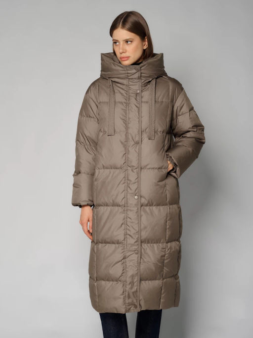 Пальто женское 12411-23040 khaki