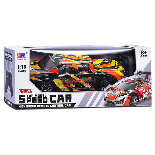 Машина "Горный властелин" р/у, 27 MHz. (свет,звук) в коробке