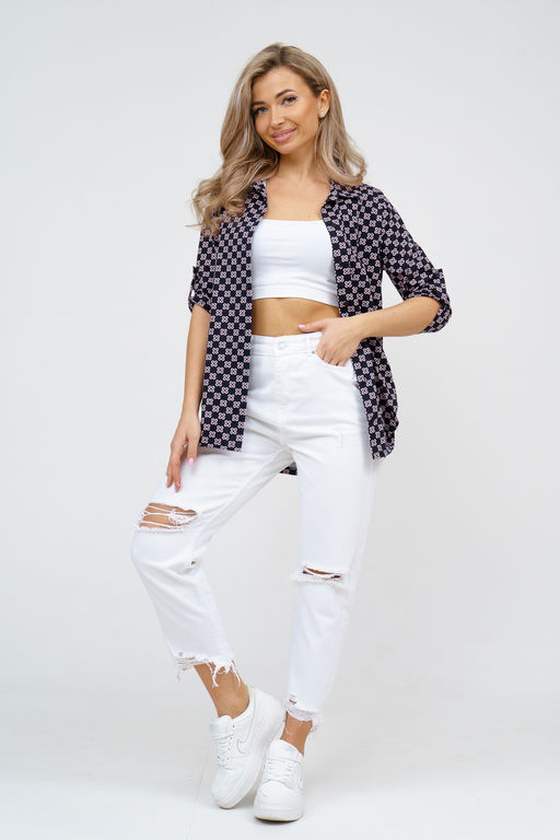 Рубашка Натали 36928 хлопок  фото 5