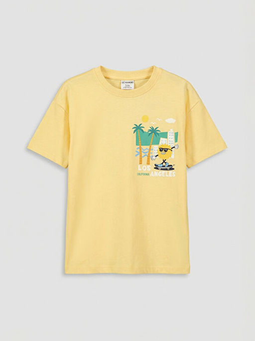 Los Angeles Bask?l? Penye Erkek ?ocuk Ti??rt