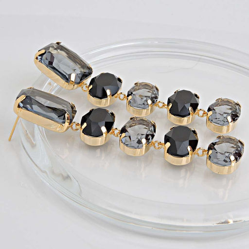 Серьги длинные на гвоздиках арт. 13 3729 (id 277066) - Rada фото 2