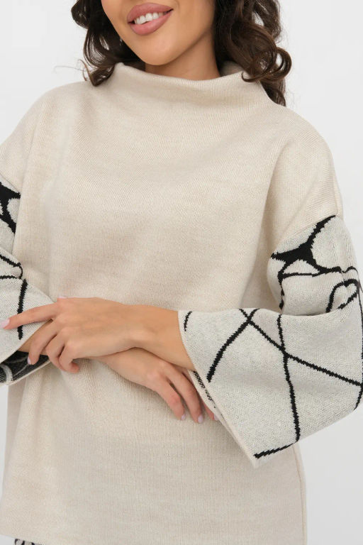 ЗЛАТА Костюм М 3305/молочный