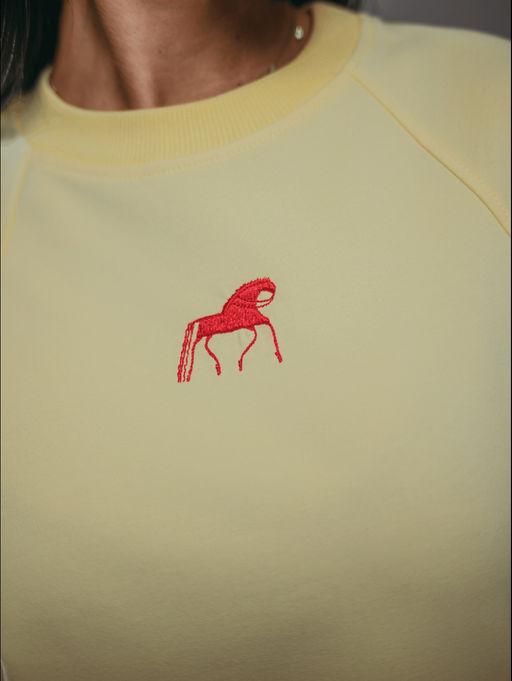 Символ свитшот женский (желтый)