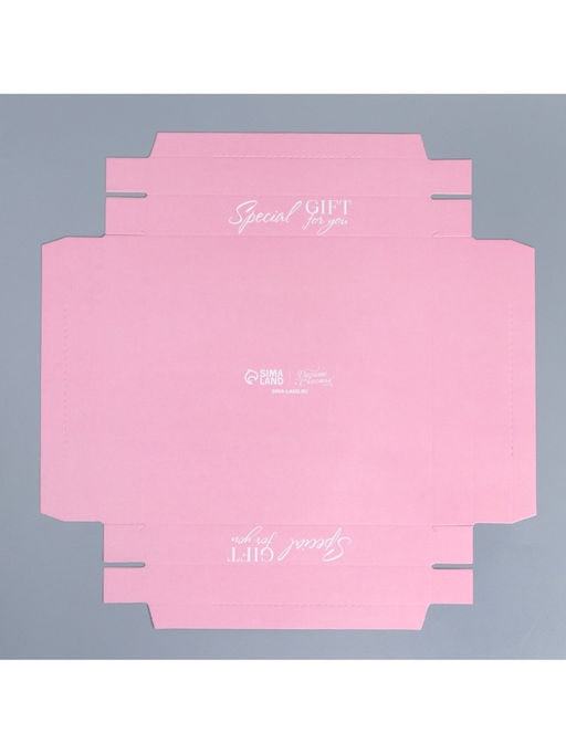 Цена за 5 шт. Коробка кондитерская для муссовых пирожных «Love», 17.8×17.8×6.5 см